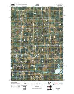 Santiago Minnesota Historical topographic map, 1:24000 scale, 7.5 X 7.5 Minute, Year 2010