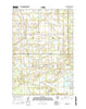 Santiago Minnesota Current topographic map, 1:24000 scale, 7.5 X 7.5 Minute, Year 2016