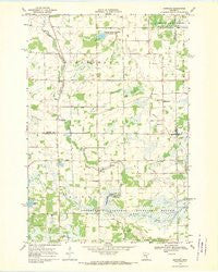 Santiago Minnesota Historical topographic map, 1:24000 scale, 7.5 X 7.5 Minute, Year 1968