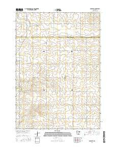 Sargeant Minnesota Current topographic map, 1:24000 scale, 7.5 X 7.5 Minute, Year 2016