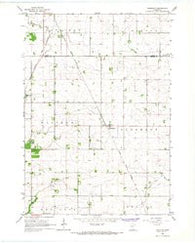 Sargeant Minnesota Historical topographic map, 1:24000 scale, 7.5 X 7.5 Minute, Year 1966