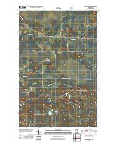 Sassas Creek Minnesota Historical topographic map, 1:24000 scale, 7.5 X 7.5 Minute, Year 2011