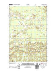 Sassas Creek Minnesota Historical topographic map, 1:24000 scale, 7.5 X 7.5 Minute, Year 2013