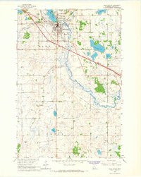 Sauk Centre Minnesota Historical topographic map, 1:24000 scale, 7.5 X 7.5 Minute, Year 1965