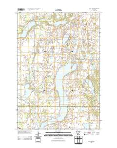 Sauk Lake Minnesota Historical topographic map, 1:24000 scale, 7.5 X 7.5 Minute, Year 2013