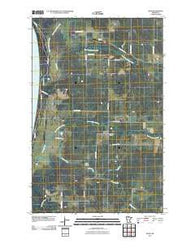 Saum Minnesota Historical topographic map, 1:24000 scale, 7.5 X 7.5 Minute, Year 2010