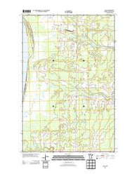 Saum Minnesota Historical topographic map, 1:24000 scale, 7.5 X 7.5 Minute, Year 2013