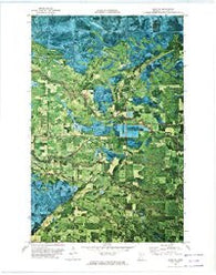 Saum NE Minnesota Historical topographic map, 1:24000 scale, 7.5 X 7.5 Minute, Year 1972