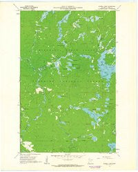 Sawbill Camp Minnesota Historical topographic map, 1:24000 scale, 7.5 X 7.5 Minute, Year 1960