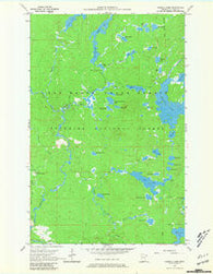 Sawbill Camp Minnesota Historical topographic map, 1:24000 scale, 7.5 X 7.5 Minute, Year 1960