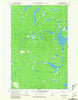 Sawbill Camp Minnesota Historical topographic map, 1:24000 scale, 7.5 X 7.5 Minute, Year 1960