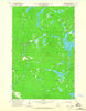Sawbill Camp Minnesota Historical topographic map, 1:24000 scale, 7.5 X 7.5 Minute, Year 1960