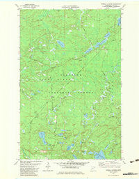 Sawbill Landing Minnesota Historical topographic map, 1:24000 scale, 7.5 X 7.5 Minute, Year 1981