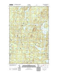 Sawbill Camp Minnesota Historical topographic map, 1:24000 scale, 7.5 X 7.5 Minute, Year 2013