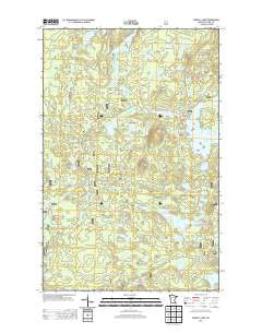 Sawbill Camp Minnesota Historical topographic map, 1:24000 scale, 7.5 X 7.5 Minute, Year 2013