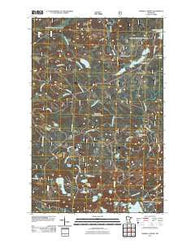 Sawbill Landing Minnesota Historical topographic map, 1:24000 scale, 7.5 X 7.5 Minute, Year 2011