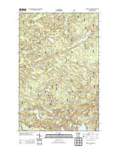 Sawbill Landing Minnesota Historical topographic map, 1:24000 scale, 7.5 X 7.5 Minute, Year 2013