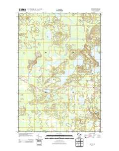 Sawyer Minnesota Historical topographic map, 1:24000 scale, 7.5 X 7.5 Minute, Year 2013