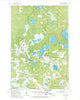 Sawyer Minnesota Historical topographic map, 1:24000 scale, 7.5 X 7.5 Minute, Year 1954