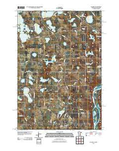 Scandia Minnesota Historical topographic map, 1:24000 scale, 7.5 X 7.5 Minute, Year 2010