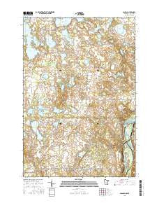 Scandia Minnesota Current topographic map, 1:24000 scale, 7.5 X 7.5 Minute, Year 2016