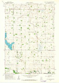 School Grove Lake Minnesota Historical topographic map, 1:24000 scale, 7.5 X 7.5 Minute, Year 1962