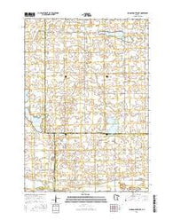 School Grove Lake Minnesota Current topographic map, 1:24000 scale, 7.5 X 7.5 Minute, Year 2016