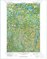 Schoolcraft Lake Minnesota Historical topographic map, 1:24000 scale, 7.5 X 7.5 Minute, Year 1972