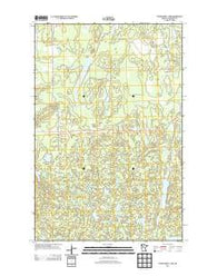 Schoolcraft Lake Minnesota Historical topographic map, 1:24000 scale, 7.5 X 7.5 Minute, Year 2013