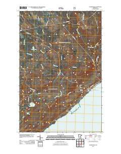 Schroeder Minnesota Historical topographic map, 1:24000 scale, 7.5 X 7.5 Minute, Year 2011