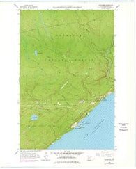 Schroeder Minnesota Historical topographic map, 1:24000 scale, 7.5 X 7.5 Minute, Year 1955