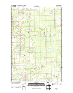 Sebeka Minnesota Historical topographic map, 1:24000 scale, 7.5 X 7.5 Minute, Year 2013