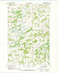 Sebeka SW Minnesota Historical topographic map, 1:24000 scale, 7.5 X 7.5 Minute, Year 1969