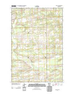 Sebeka NW Minnesota Historical topographic map, 1:24000 scale, 7.5 X 7.5 Minute, Year 2013