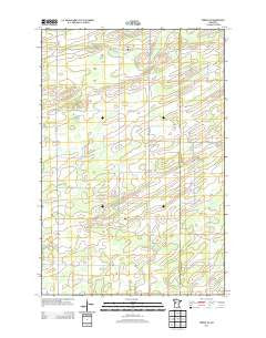 Sebeka SW Minnesota Historical topographic map, 1:24000 scale, 7.5 X 7.5 Minute, Year 2013