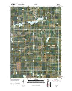 Sedan Minnesota Historical topographic map, 1:24000 scale, 7.5 X 7.5 Minute, Year 2010