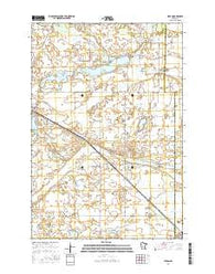 Sedan Minnesota Current topographic map, 1:24000 scale, 7.5 X 7.5 Minute, Year 2016