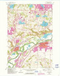 Shakopee Minnesota Historical topographic map, 1:24000 scale, 7.5 X 7.5 Minute, Year 1958