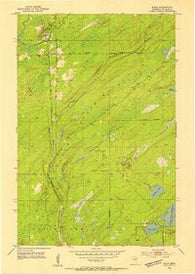 Shaw Minnesota Historical topographic map, 1:24000 scale, 7.5 X 7.5 Minute, Year 1953