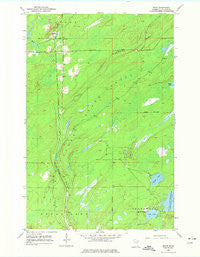 Shaw Minnesota Historical topographic map, 1:24000 scale, 7.5 X 7.5 Minute, Year 1953