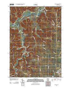 Sheldon Minnesota Historical topographic map, 1:24000 scale, 7.5 X 7.5 Minute, Year 2010