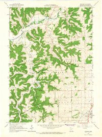 Sheldon Minnesota Historical topographic map, 1:24000 scale, 7.5 X 7.5 Minute, Year 1965