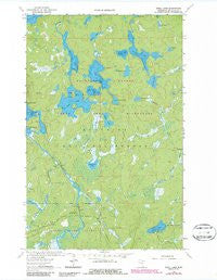 Shell Lake Minnesota Historical topographic map, 1:24000 scale, 7.5 X 7.5 Minute, Year 1963