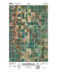 Shelly Minnesota Historical topographic map, 1:24000 scale, 7.5 X 7.5 Minute, Year 2011