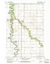 Shelly Minnesota Historical topographic map, 1:24000 scale, 7.5 X 7.5 Minute, Year 1963