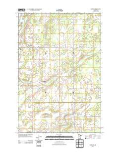 Shephard Minnesota Historical topographic map, 1:24000 scale, 7.5 X 7.5 Minute, Year 2013