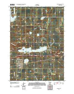 Sherburn Minnesota Historical topographic map, 1:24000 scale, 7.5 X 7.5 Minute, Year 2010