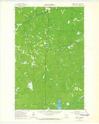 Sherry Lake Minnesota Historical topographic map, 1:24000 scale, 7.5 X 7.5 Minute, Year 1964