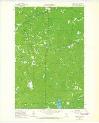 Sherry Lake Minnesota Historical topographic map, 1:24000 scale, 7.5 X 7.5 Minute, Year 1964