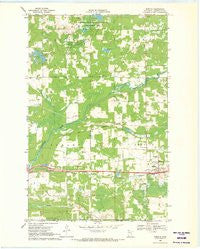 Shevlin Minnesota Historical topographic map, 1:24000 scale, 7.5 X 7.5 Minute, Year 1969